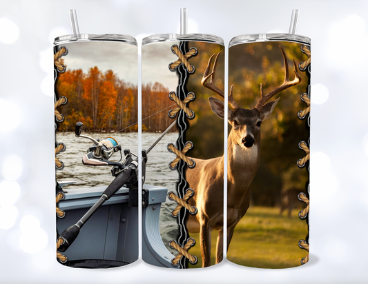 20oz Fishing and Deer Tumbler